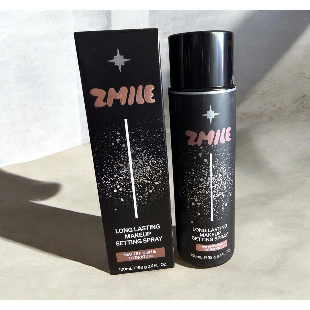 ZMILE Long Lasting Matte Hydrating Makeup Setting Spray, 100 mL/3.4 fl oz
